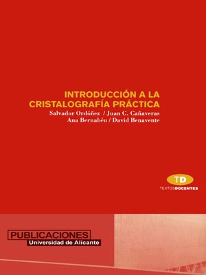 cover image of Introducción a la cristalografía práctica
